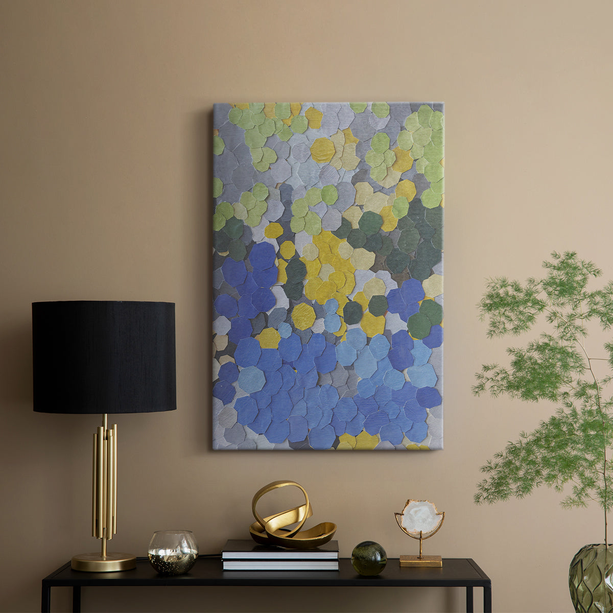 Lake Como Garden - Canvas Art Print