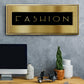 Gold Fashion - Floater Framed Canvas Print