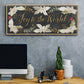 Gilded Christmas Collection D - Floater Framed Canvas Print