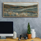 Copper Sunset - Floater Framed Canvas Print
