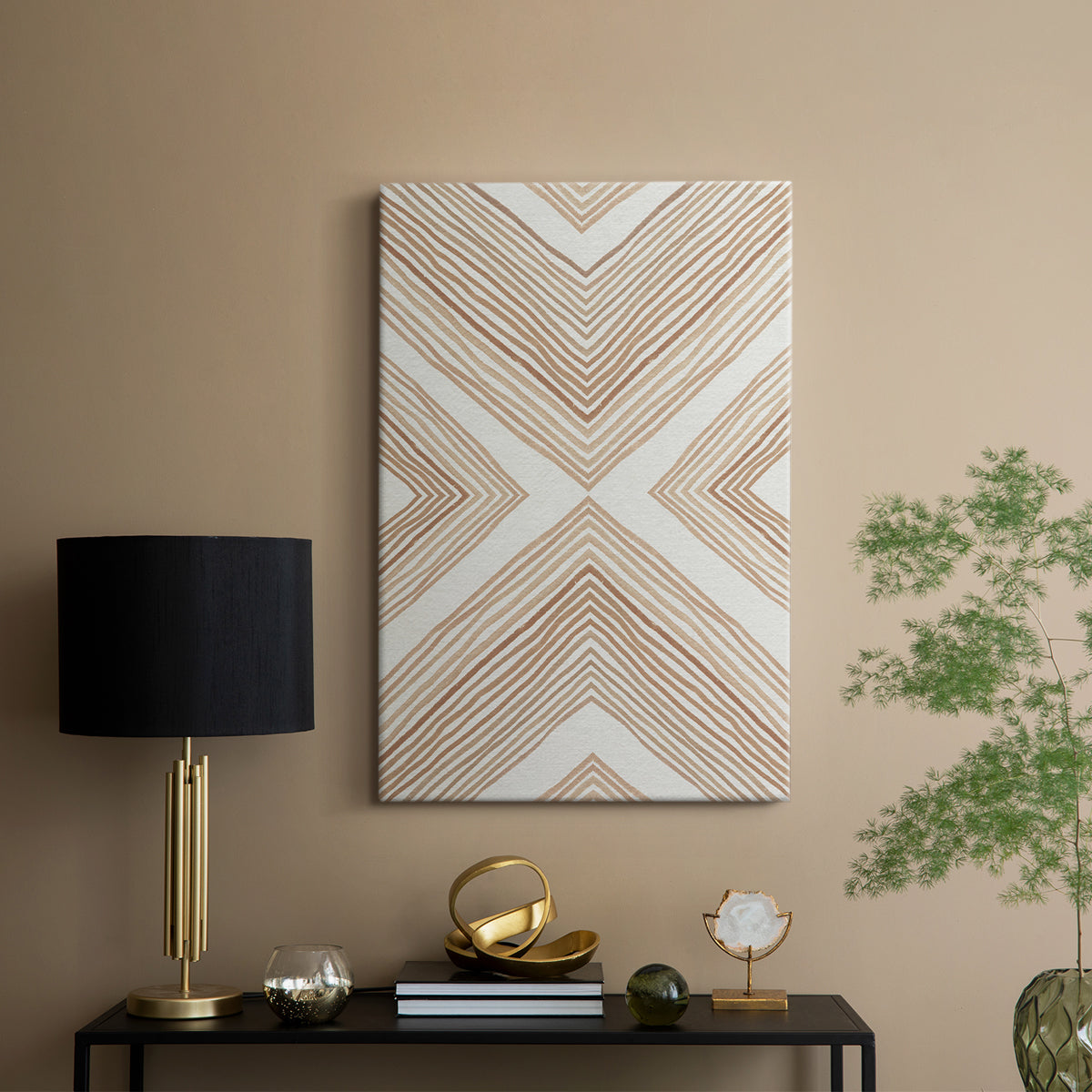 Diametric Clementine II - Canvas Art Print