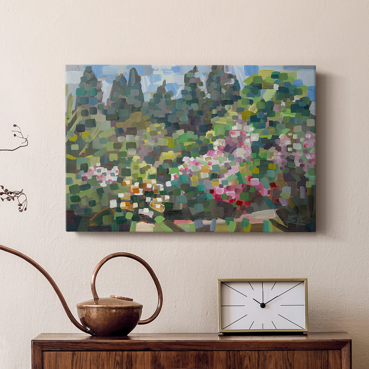 Arboretum in Spring - Canvas Art Print