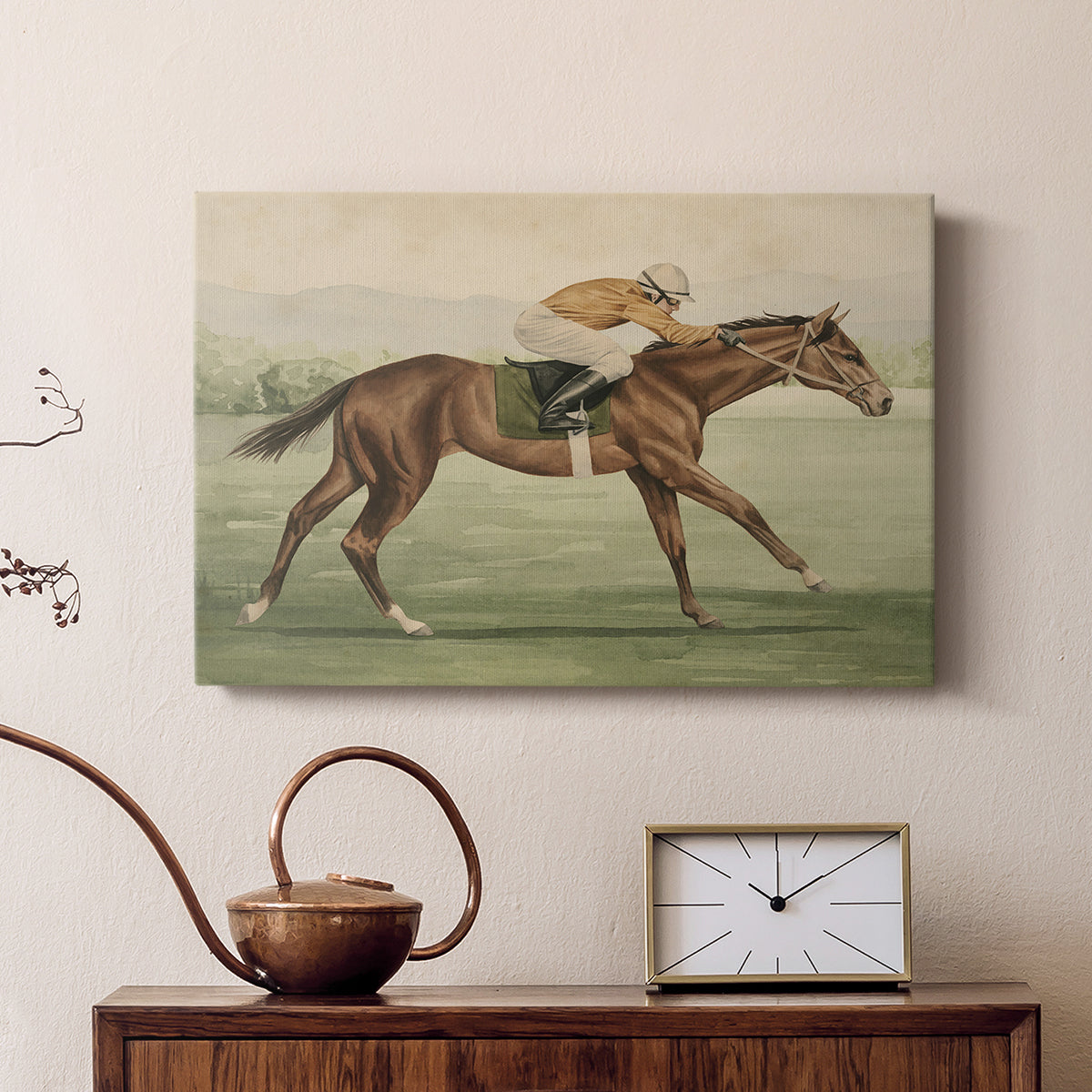 Vintage Equestrian II - Canvas Art Print