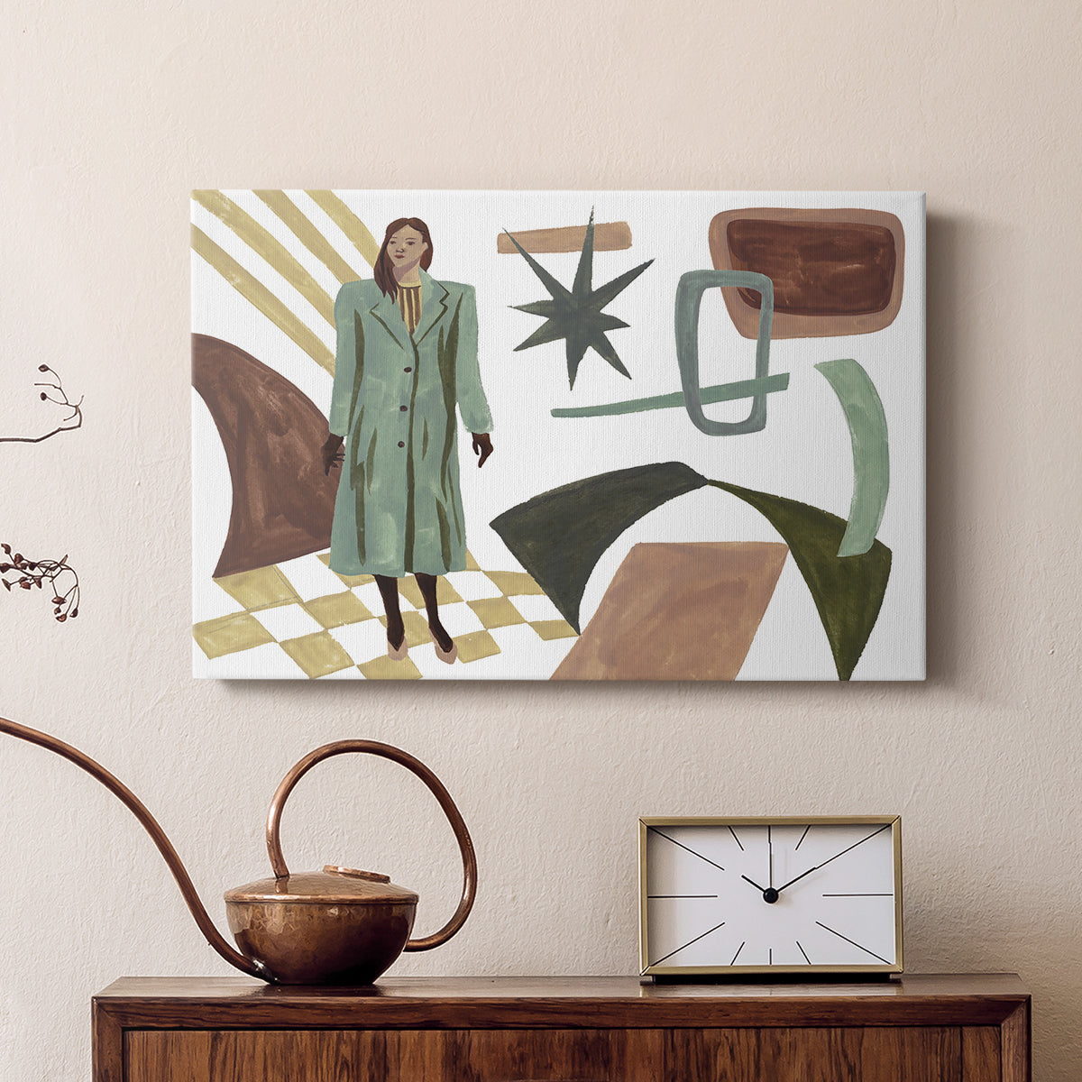 Vintage Vibes II - Canvas Art Print