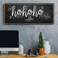 Ho Ho Ho - Floater Framed Canvas Print