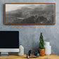 The Smoky Mountains - Floater Framed Canvas Print