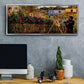 Monet Painting in His Garden in Argenteuil - Floater Framed Canvas Print