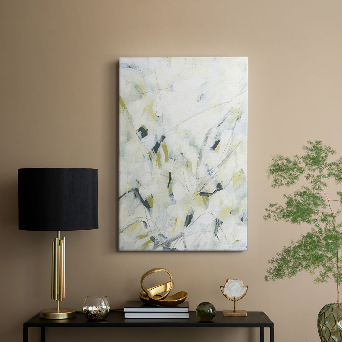 Ice Scribe I - Canvas Art Print