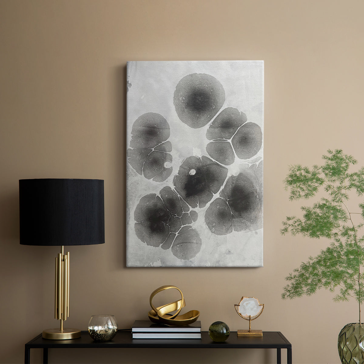 Marbling V - Canvas Art Print
