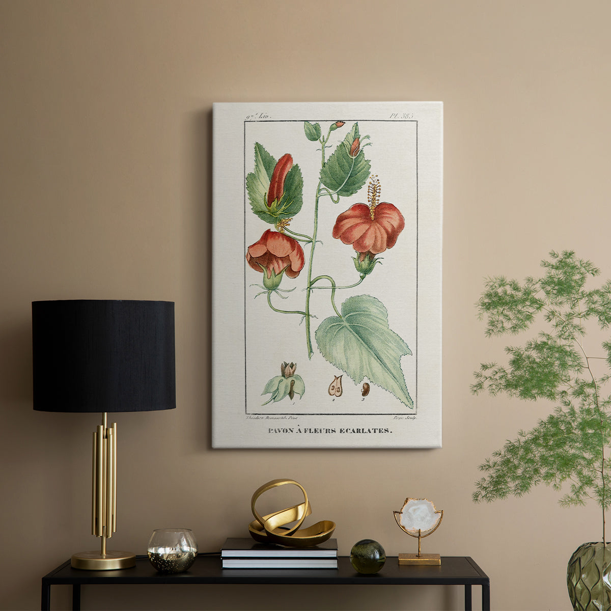 Turpin Tropical Botanicals IV - Canvas Art Print