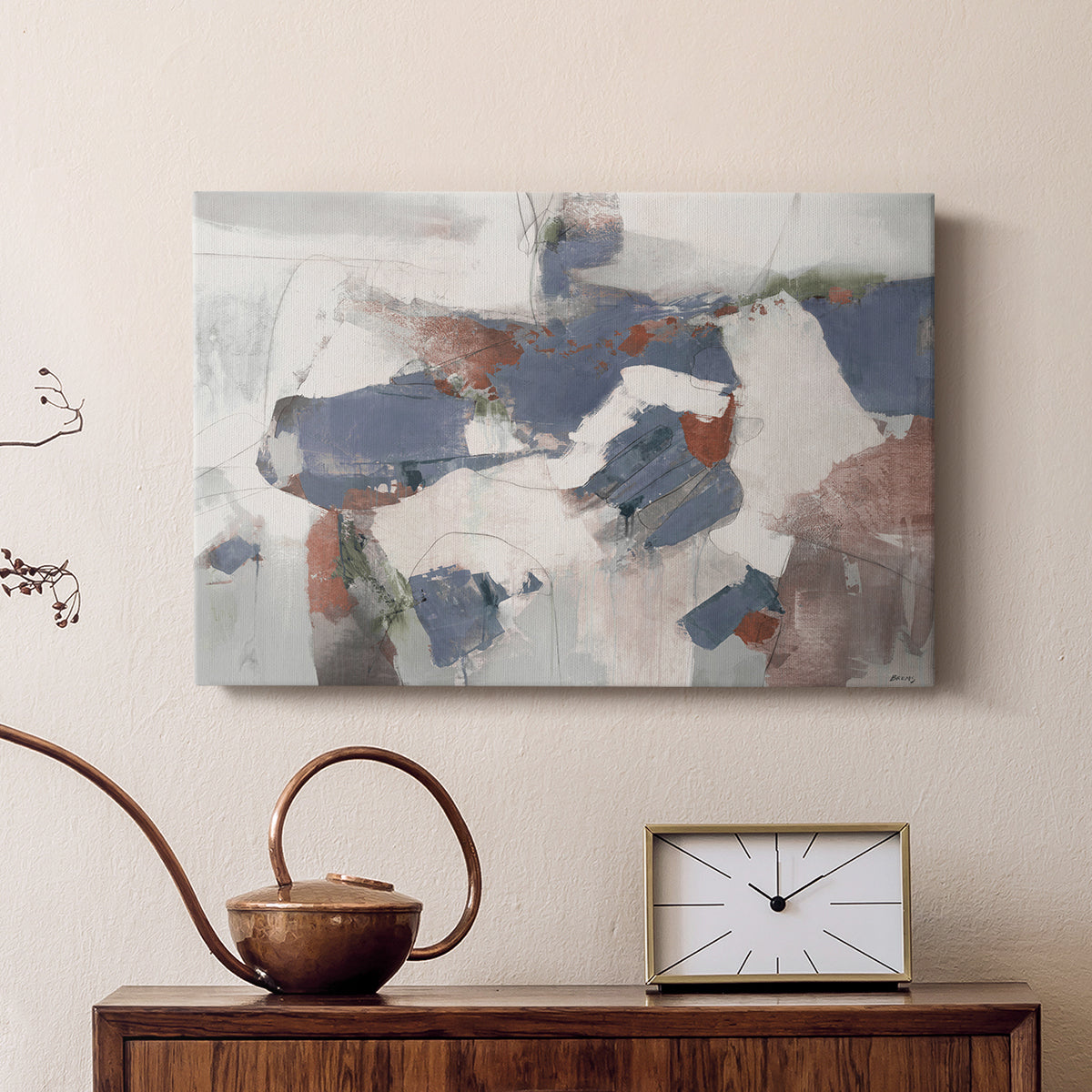 Coral Abstract - Canvas Art Print