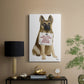 Love and German Shepherd - Canvas Art Print