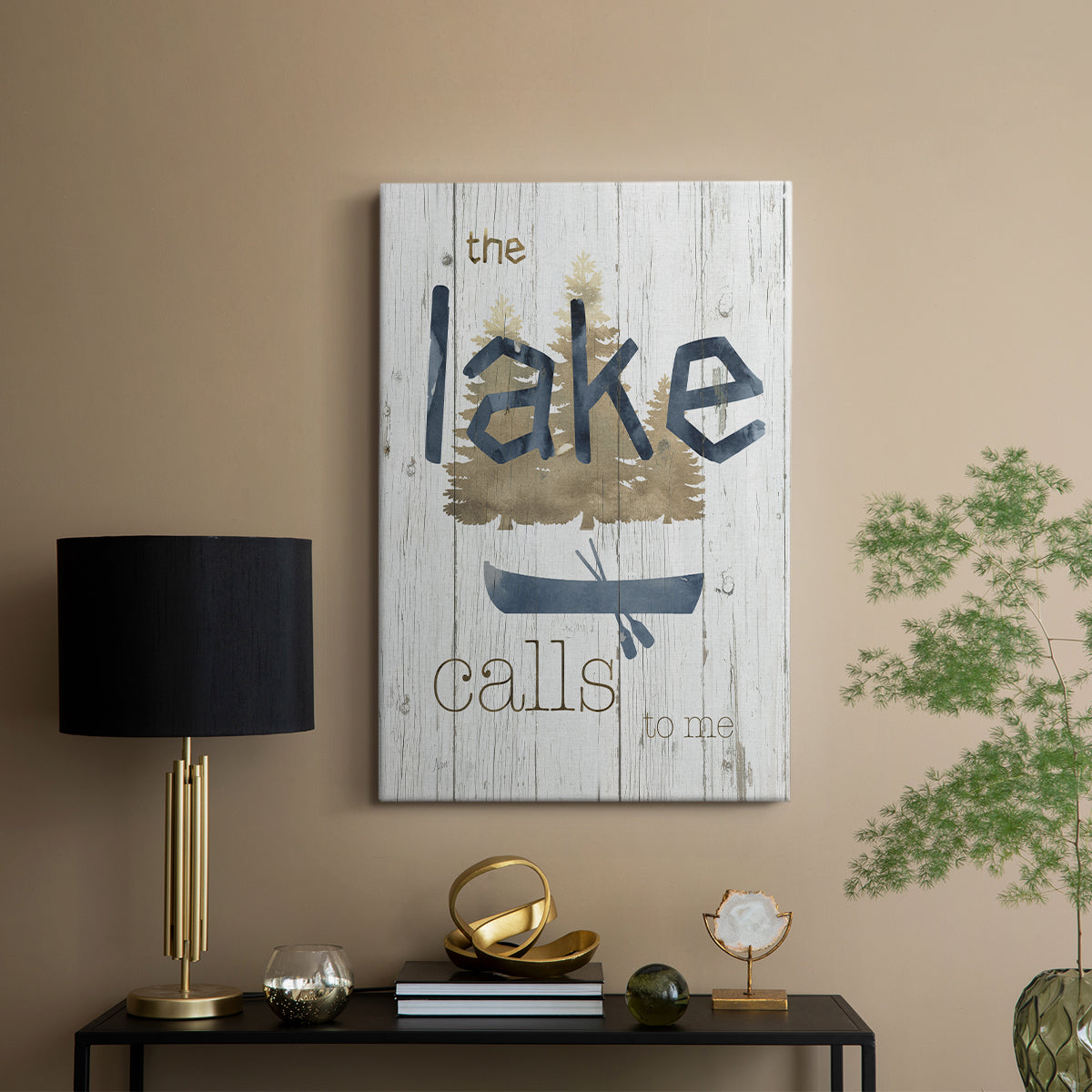 Lake Calls Me - Canvas Art Print
