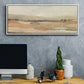 Earth Tone Landscape I - Floater Framed Canvas Print