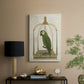 Green Parrot on Swing - Canvas Art Print