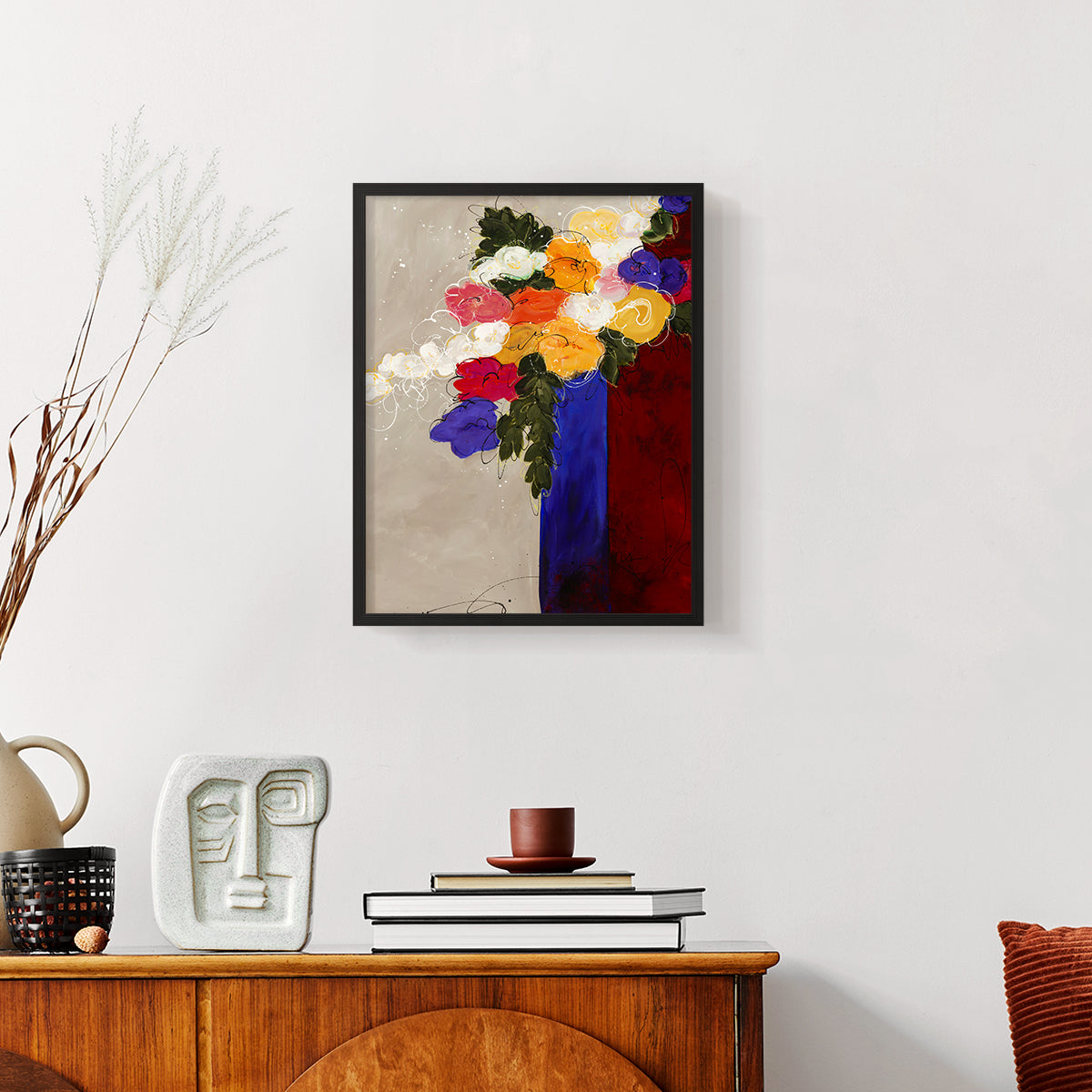 For Me - Restickable Framed Art Print