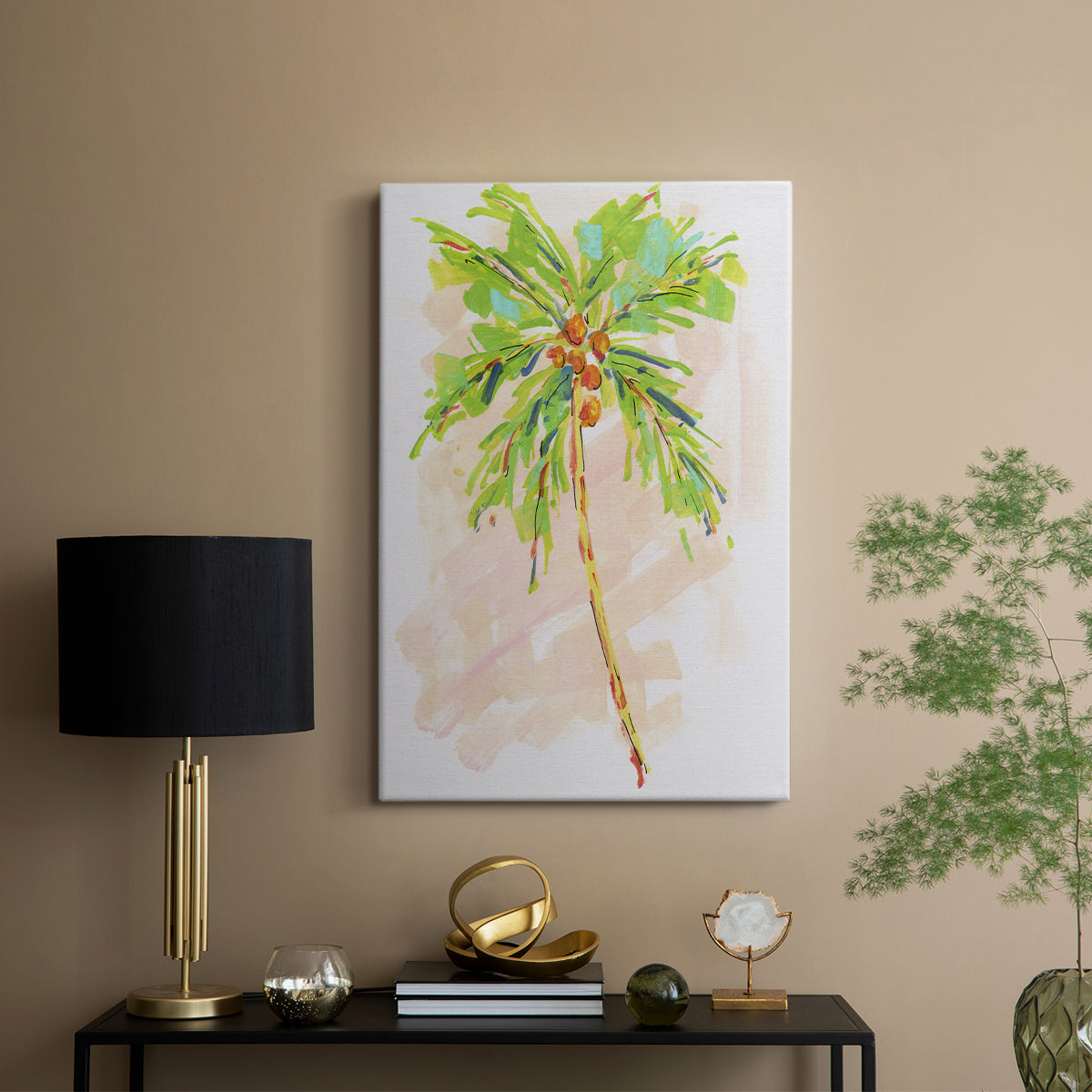 Coconut Palm I - Canvas Art Print
