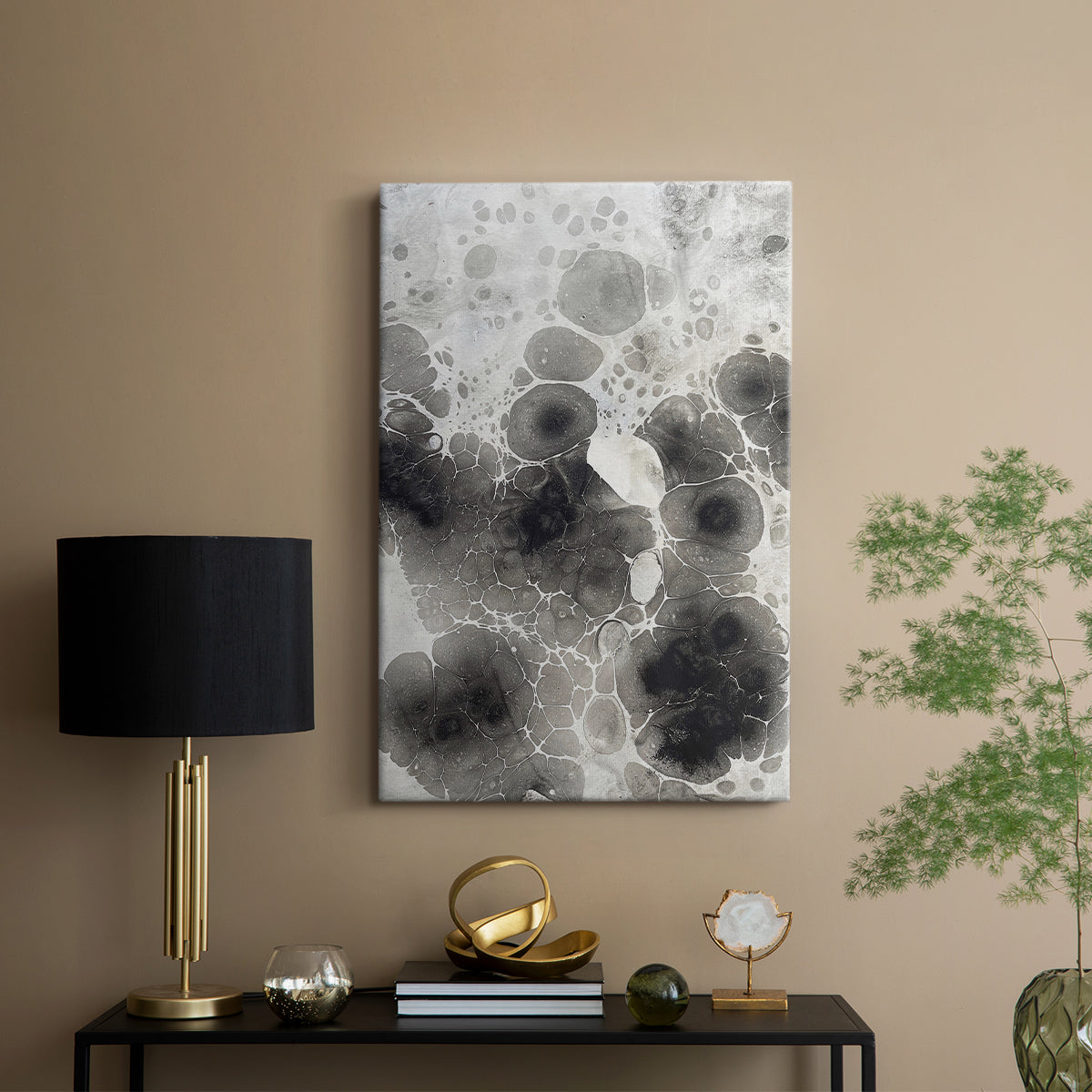 Marbling X - Canvas Art Print