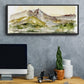 Plum Ridge I - Floater Framed Canvas Print