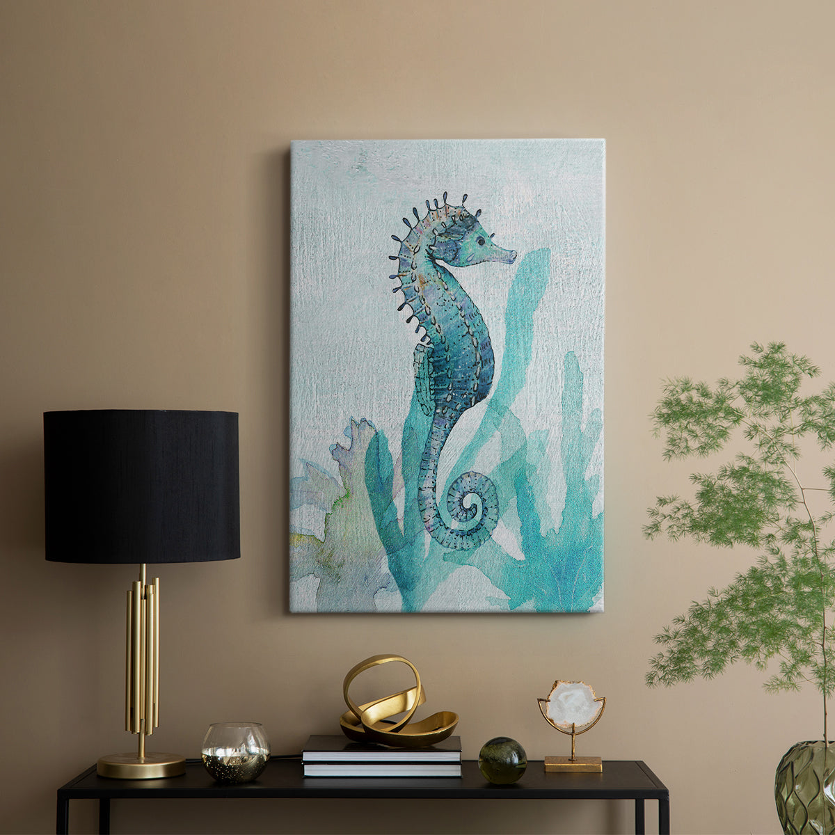 Seahorse I - Canvas Art Print