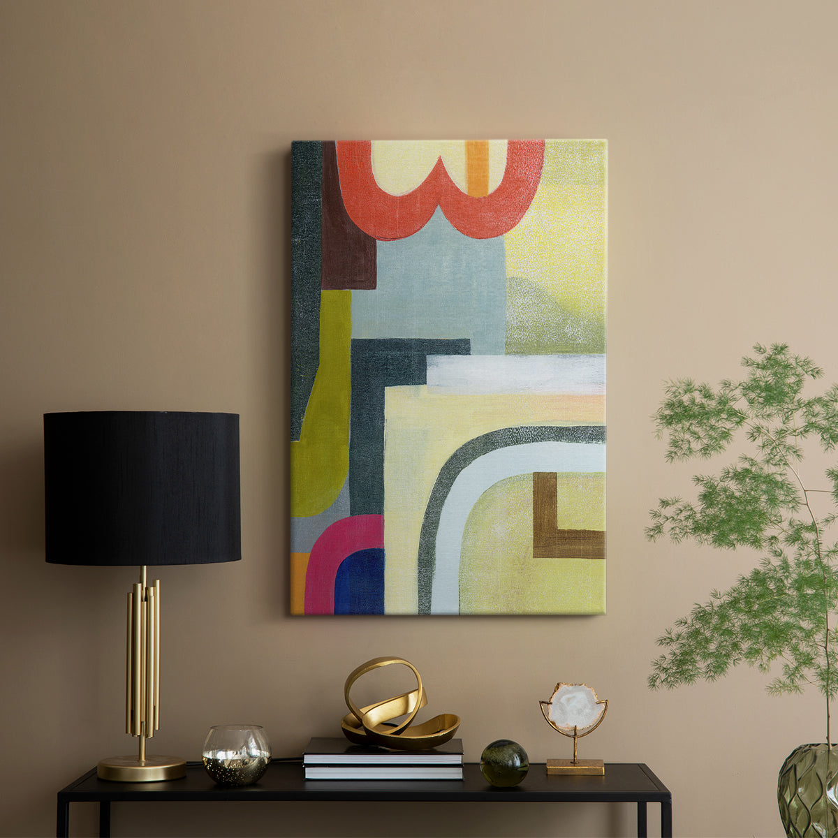 City of Rainbows II - Canvas Art Print