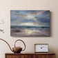 Aqua Blue Morning - Canvas Art Print
