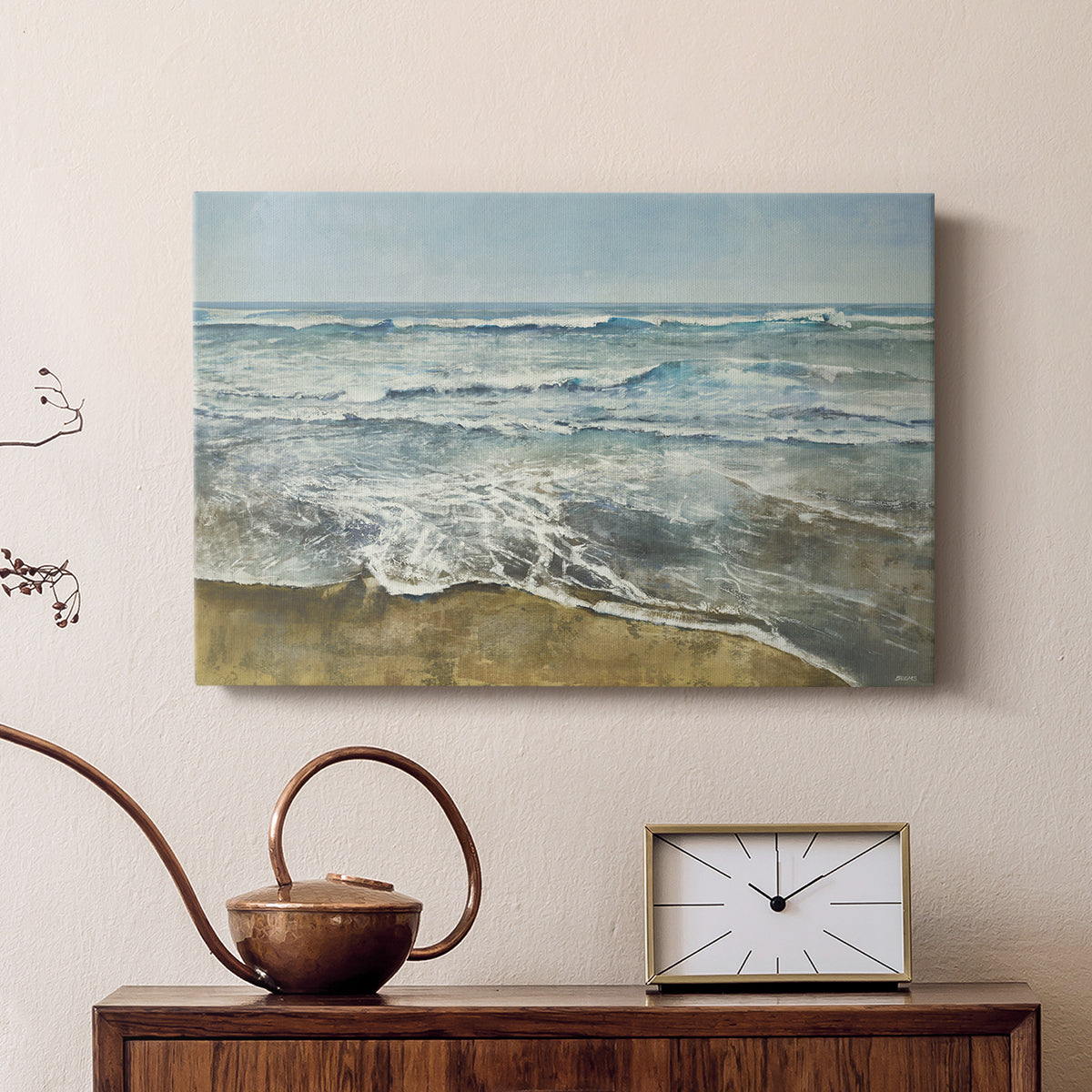 Beachcombing - Canvas Art Print