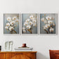 Floral Study Series LXV - Restickable Framed Art Set