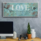 Love Between Us - Floater Framed Canvas Print
