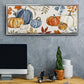 Autumn Pumpkins - Floater Framed Canvas Print