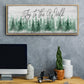 Joy to the World - Floater Framed Canvas Print