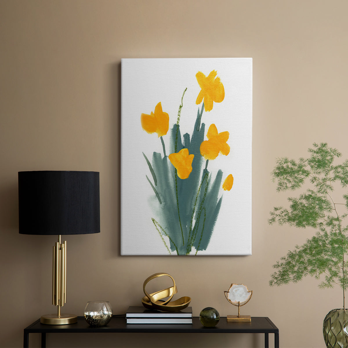 Daffodil Bunch II - Canvas Art Print