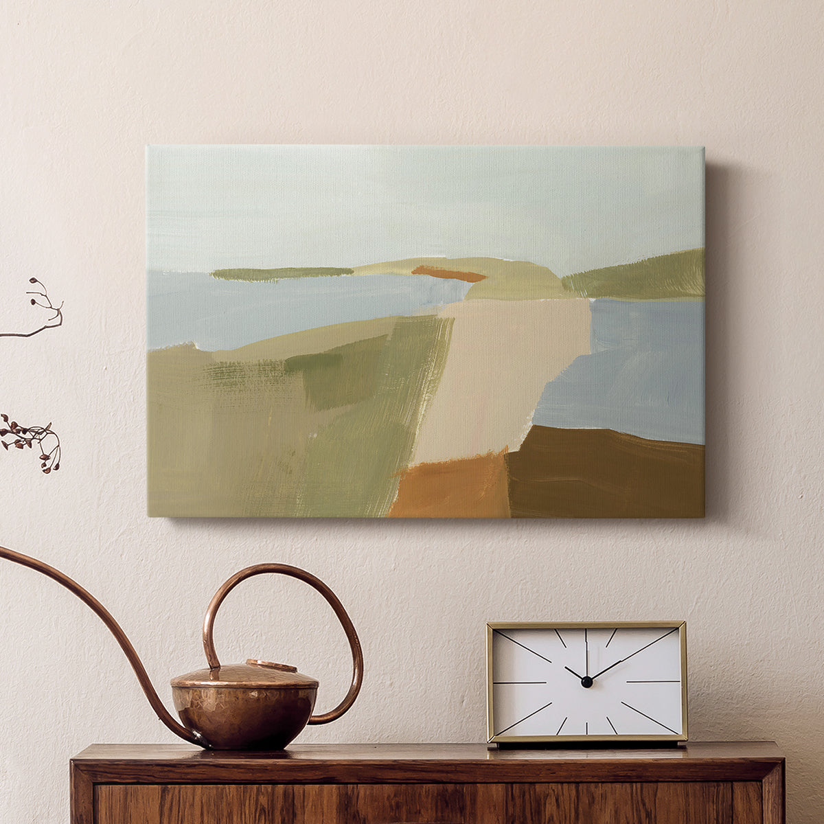 Stacked Landscape II - Canvas Art Print
