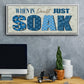 When in Doubt - Floater Framed Canvas Print