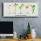 Happy Hour Cocktails - Floater Framed Canvas Print
