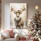 Tinsel-Gold Bells Parish - Canvas Art Print