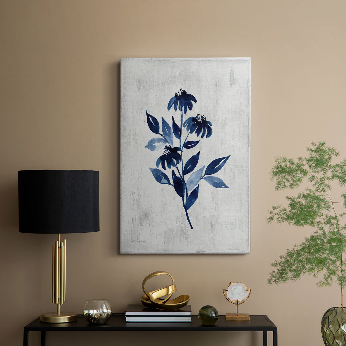 Wild Indigo I - Canvas Art Print