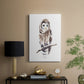 Barred Owl Impressions I - Canvas Art Print
