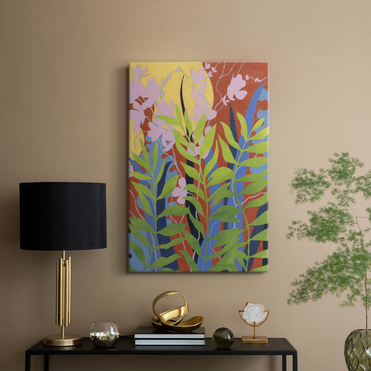 Bold Bright & Wild II - Canvas Art Print
