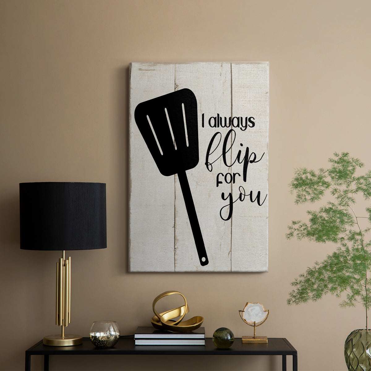 Flip For You - Canvas Art Print