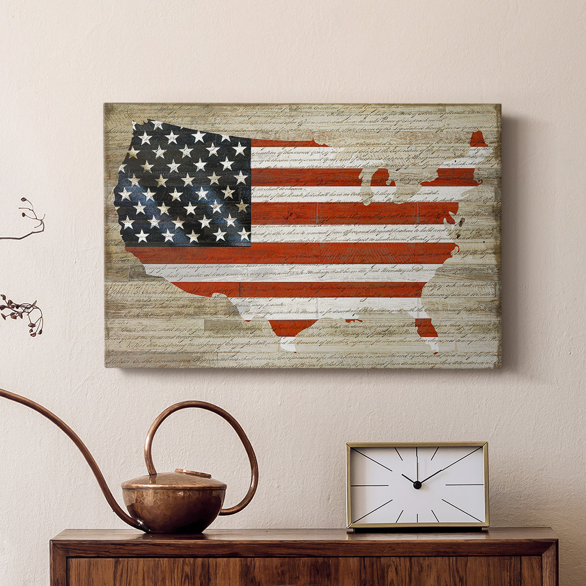 American Flag - Canvas Art Print