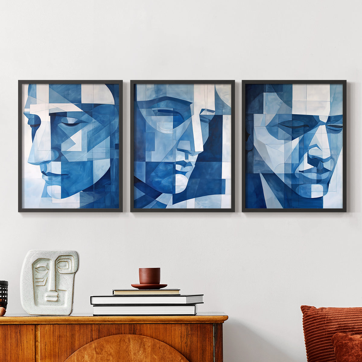 Abstract Series XXVIII - Restickable Framed Art Set