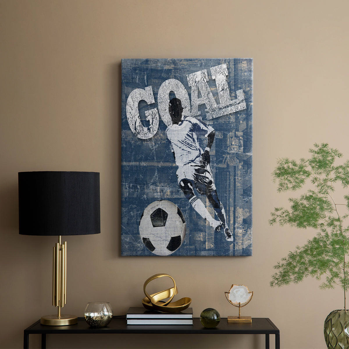 Goal Scorer - Canvas Art Print