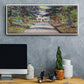 Pathway in Monet's Garden at Giverny, 1900 - Floater Framed Canvas Print