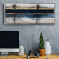 City Blue - Floater Framed Canvas Print
