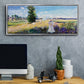 The Promenade, Argenteuil, 1875 - Floater Framed Canvas Print