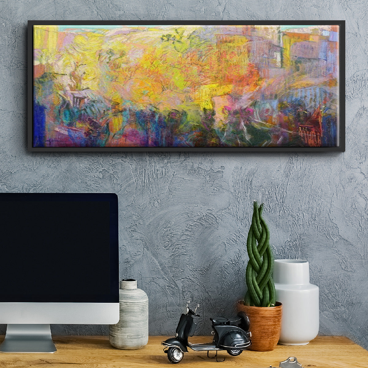 Incantanta - Floater Framed Canvas Print