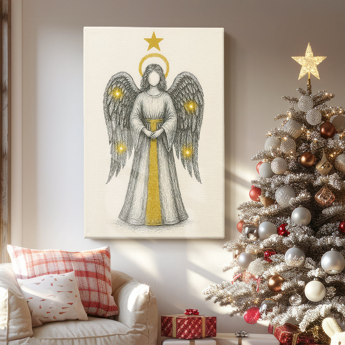 Sugar Candle at Eve - Canvas Art Print