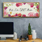 You Da Mom Collection D - Floater Framed Canvas Print