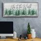 Joy to the World - Floater Framed Canvas Print